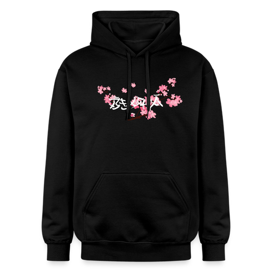 Cherry Blossom Hoodie - Schwarz